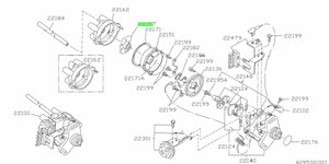 KS4/KV4 Sambar distributor rotor arm - Genuine part