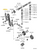 L400 Delica/Pajero (4M40) timing chain guide (loose side) - Genuine part