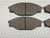 LH1**/RZH1** Hiace front brake pads - Aftermarket part