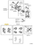 L400 Delica/Pajero rear brake pads - Aftermarket part