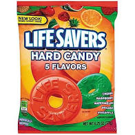 LifeSavers Hard Candy 5 Flavors Bag