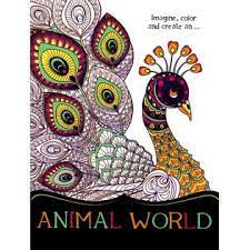 Animal World, Imagine. Color, and Create An...