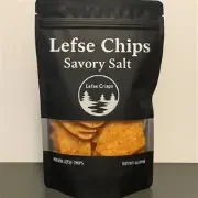 Lefse Chips Savory Salt
