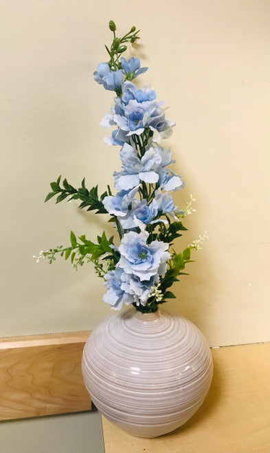 Blue Petals (Silk Arrangement)