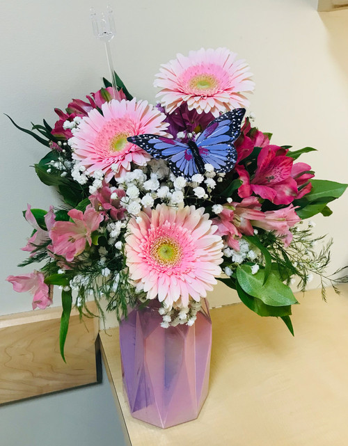 Butterfly Bliss Floral Arrangement (BC)
