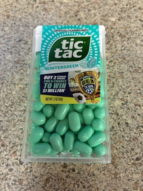 Tic Tac Wintergreen Mints
