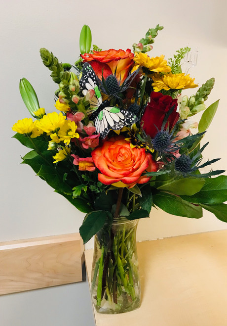 Butterfly kisses Floral Arrangement (BC)