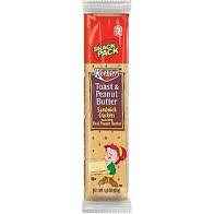 Keebler toast & Peanut Butter Sandwich Cracker