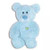 Blue Tender Heart Bear