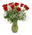Red Rose Arrangement 12 Stems (Koehler)