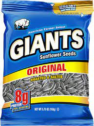 Giants Sunflower Seeds Original Roasted & Salted 5.75oz Bag