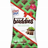Chex Mix Muddy Buddies Girl Scouts Thin Mints Coated Chex Mix 4.5 oz