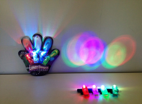 NV-1262RB4 - Finger Lights - Rainbow (12pc)