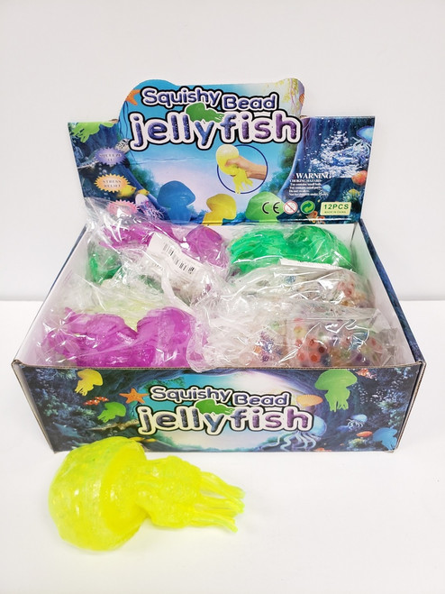 NV-1880JL - Squishy Bead Jellyfish (12pc)