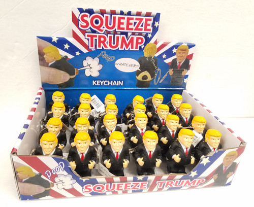 KC-0017 Trump Poop Keychain (24pc)