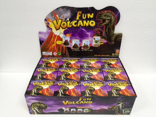 NV-1455V Growing Fun Volcano Egg (12pc)
