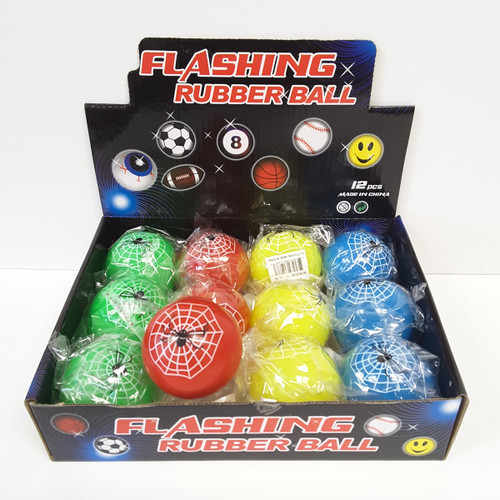 NV-1635SW Flashing Spider Ball (12pc)