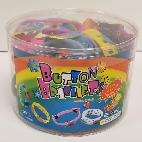 NV-1317B - Button Bracelet