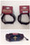 BA-401BF - Leather Cross Bracelet, "Forgiven" - Brown Rope (12pcs)