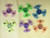 NV-1591UFOGLT Glitter UFO Fidget Spinners (24pc)