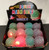 NV-1881IGL7L Iridescent Squish Mesh Ball with Glitter (12pc)