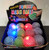 NV-1881P7L Light Up Pearlized Squish Mesh Ball (12pc)