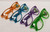 GS-10GID-CL GLow-in-the-Dark Checkered Glasses with Clear Lenses (12pc)