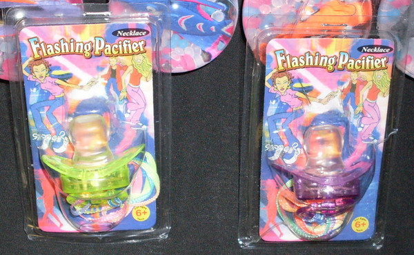NV-1159N - Flashing Pacifier (24pc)