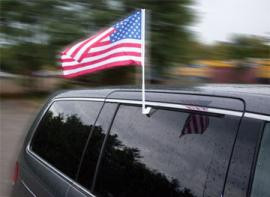 NV-632H - 12" x 18" US Car Flag (12pc)