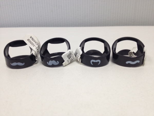 NV-1437MU - Mustache Bottle Ring (24pc)