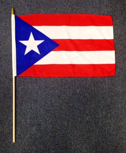 NV-1343PR - Puerto Rico Flag - 12" x 18" (12pc)