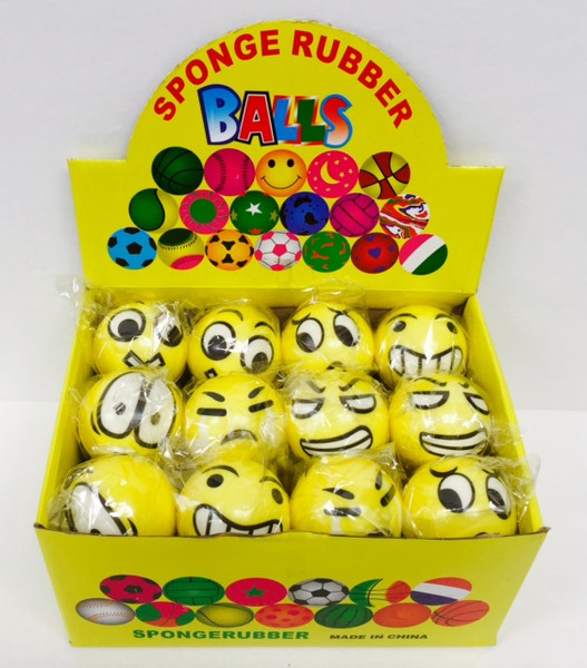 NV-1253E - Stress Balls - Emoji (24pc)