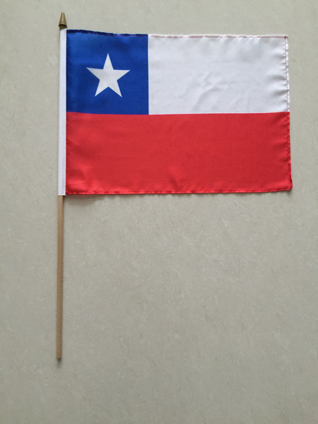 NV-1343CH Chile Flag - 12" x 18" (12pc)