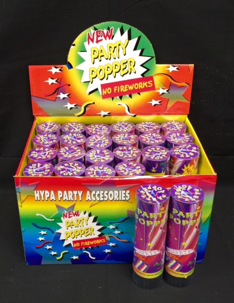NV-1394M Party Popper - 6" Spring (24pc)