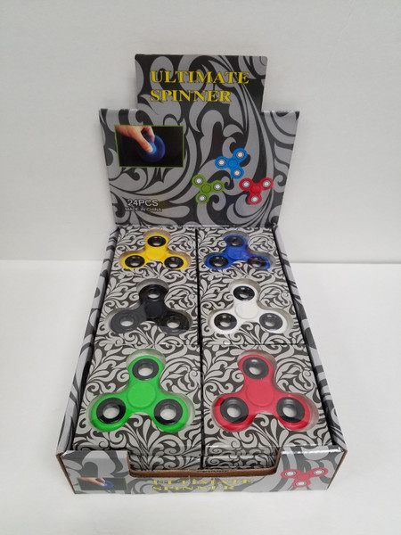 NV-1591 Fidget Spinners - Assorted Colors (24pc)