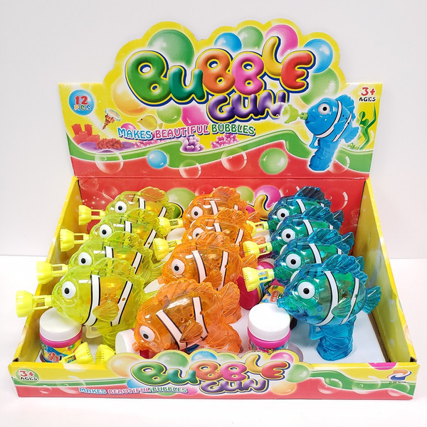 NV-1686CLF Clownfish Bubble Gun (12pc)