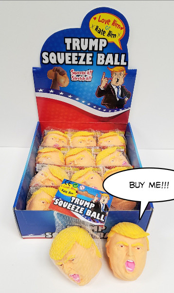 NV-1790 Trump Squeeze Ball (12pc)
