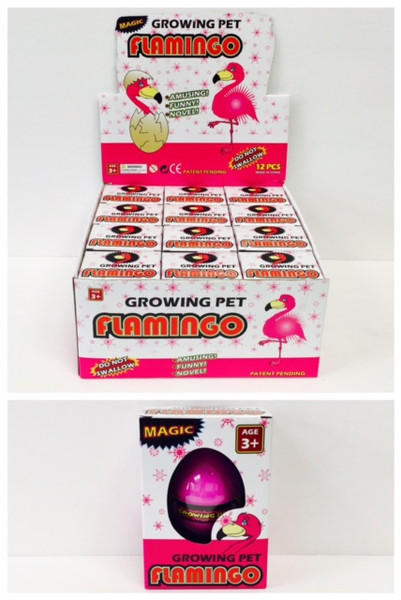 NV-1458 Growing Flamingo Egg (12pc)