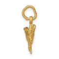 14K Yellow Gold Comb & Scissors Charm - (A83-698)