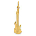 14K Yellow Gold Guitar Charm - (A83-791)