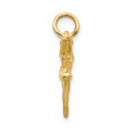 14K Yellow Gold Ballerina Charm - (A82-545)