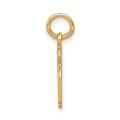 14K Yellow Gold Piano Charm - (A86-743)