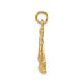 14K Yellow Gold Scales Of Justice Charm - (A82-511)