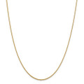 Leslie's 14K Yellow Gold Pendant Rope Chain Necklace - Length 16'' inches - (B22-213)