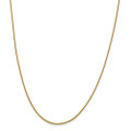 Leslie's 14K Yellow Gold Quadra Wheat Necklace - Length 16'' inches - (B20-738)