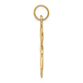 14K Yellow Gold Satin Girl Charm - (A84-737)