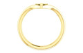 14K Yellow Gold Cross Ring - (B32-994)