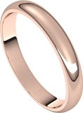 Rose-Gold-3mm-Standard-Half-Round-Wedding-Band-Side-View1