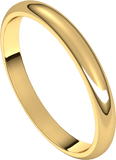 Yellow-Gold-2.5mm-Standard-Half-Round-Wedding-Band-Side-View1