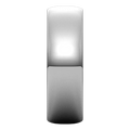 White-Gold-6mm-Lightweight-Half-Round-Wedding-Band-Vertical-View